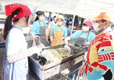 島のイベントに参加